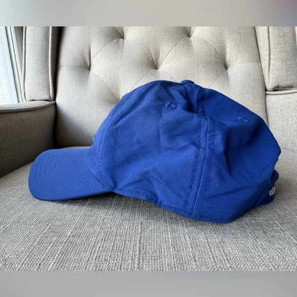 Vineyard Vines Royal Blue Baseball Cap with Embroidered American Flag - Picture 4 of 5